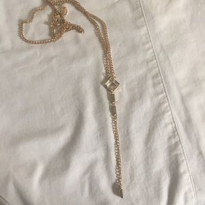 🌻Charming Charlie’s Gold Drip Necklace